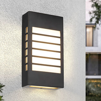 External wall light Pearlie - black