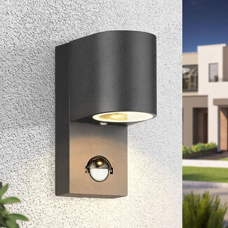 Modern outdoor wall lamp with sensor - Kurt