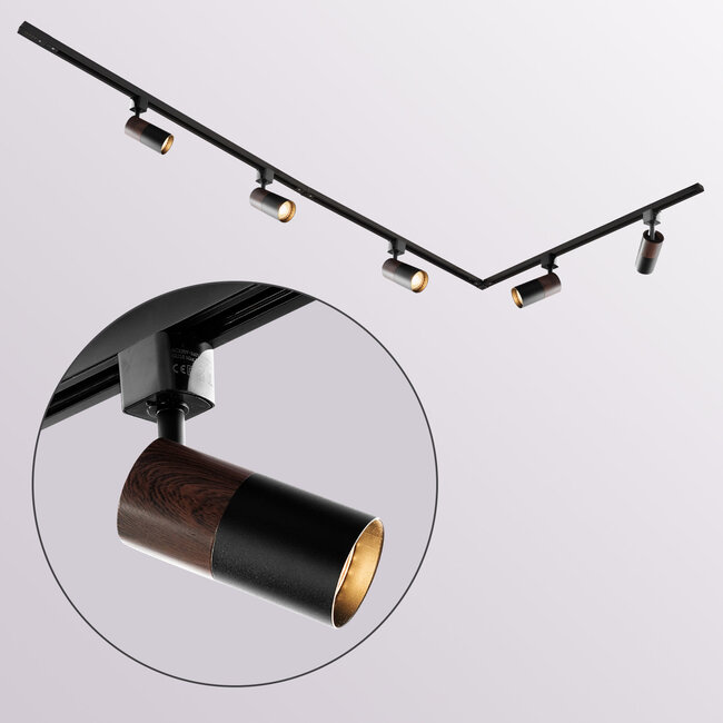 Luxurious 1-phase track lighting system - Linn