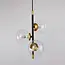 3-bulb hanging lamp with transparent glass - Nisrin