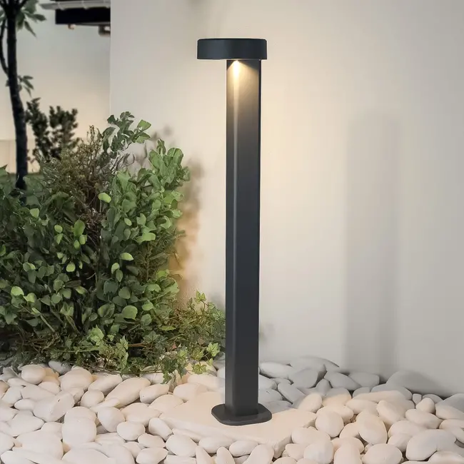Industrial outdoor floor lamp Ferris - anthracite