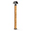 Bollard light Xenia with adjustable spotlights - wood look
