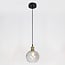 pendant light Lotte with curved glass detail