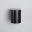 Modern outdoor wall light Nela - black round