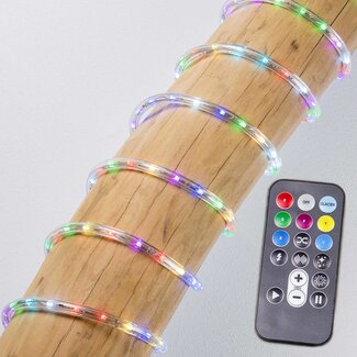 10 meter RGB rope light with 1.5 meter connection cable and remote control