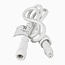 Christmas lights accessories - white
