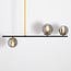 3-light pendant light Danny - opal glass