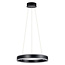 Black pendant light with dimmable LEDs - Cercle