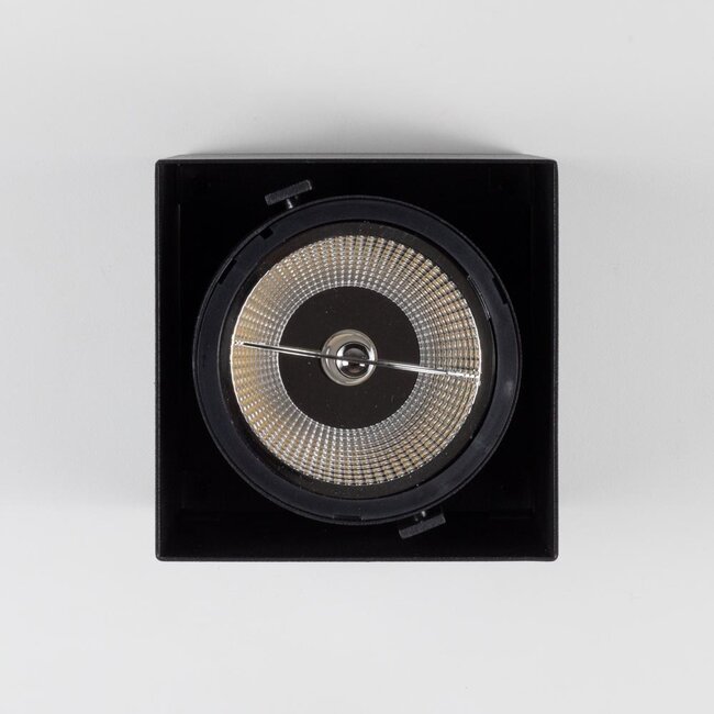 AR111 Surface mounted spotlight 1-light Willow - black