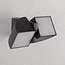 Adjustable outdoor wall light Xanthe - anthracite with integrated LED