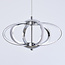 Chrome pendant light, 3-step dim - Yinthe