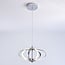 3-step dimmable pendant light Yinthe - chrome with integrated LED