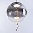 Vajen smoked glass pendant lamp - 3-step dimmable