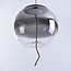 Pendant light with smoked glass Vajen - 3-step dimmable