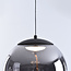 Pendant light with smoked glass, 3-step dim - Vajen