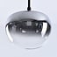 3-step dimmable pendant light Florine - smoked gradient glass