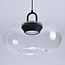 Pendant light with transparent glass and 3-step dim - Aylin