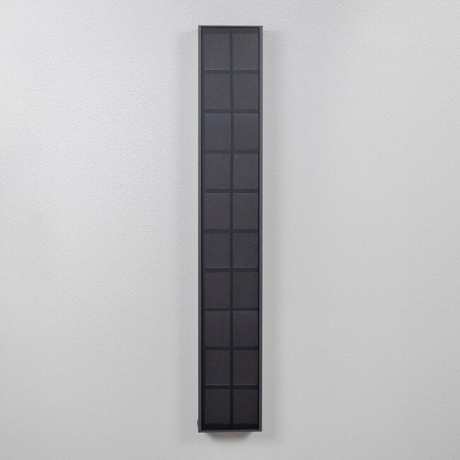 Dimmable solar outdoor wall light Dorien - anthracite