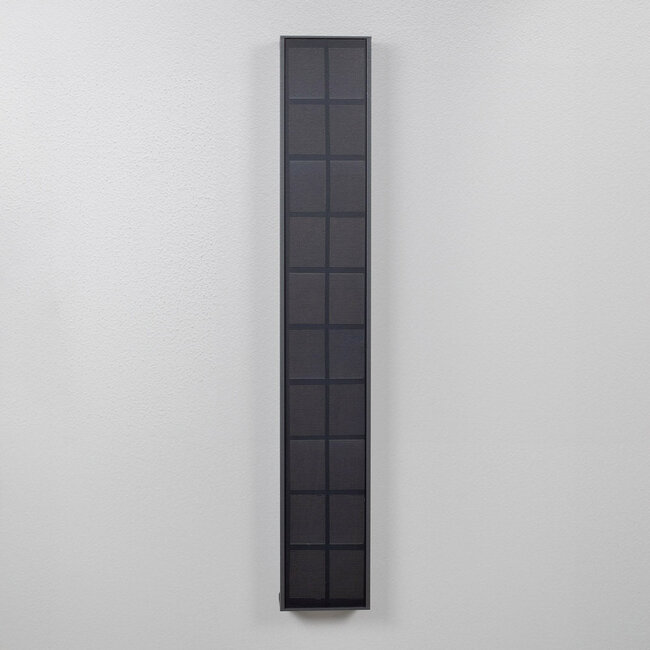 Dimmable solar wall lamp for outdoor use Dorien - anthracite