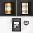 Outdoor wall light Melina - black with integrated LED