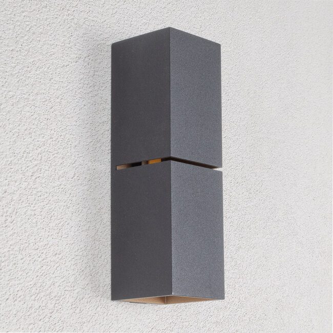 Modern wall lamp black with gold - Zev
