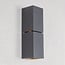 Modern wall lamp Zev in black and gold