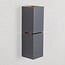 Modern wall lamp Zev in black and gold