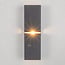 Modern wall lamp Zev in black and gold