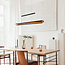 Modern ceiling lamp incl. LEDs 3-step dimmable - Austin