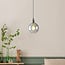 pendant light Lotte with curved glass detail