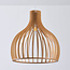 Hanging Lamp Country Style Natural Wood - Hanoi