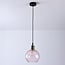 pendant light Lotte with curved glass detail