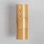 Up and down wall light in wood look, round 2-bulb - Giorgia