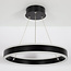 Black pendant light with dimmable LEDs - Cercle