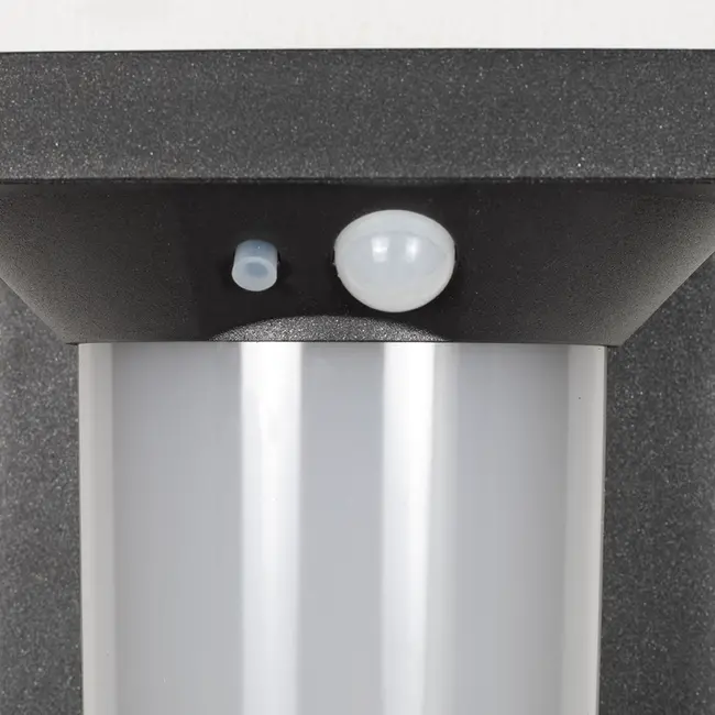 Solar wall light for outdoor use with sensor Bianca