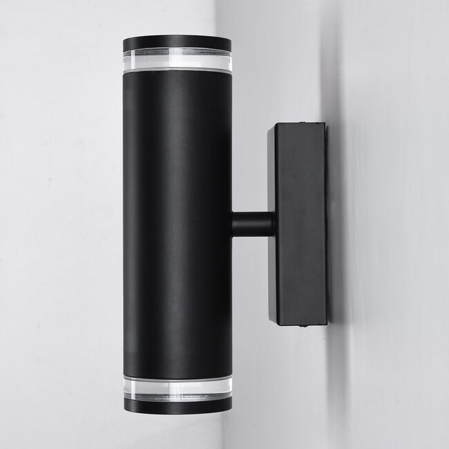 Industrial wall light Yara - matt black