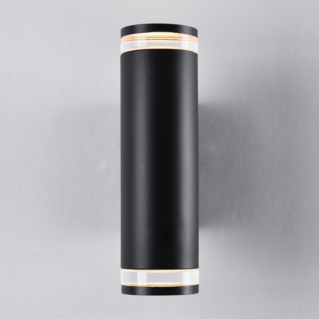 Industrial wall light Yara - matt black