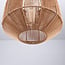 Bohemian pendant light Papel - hand-braided rope