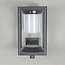 Solar outdoor wall light with sensor - Milena