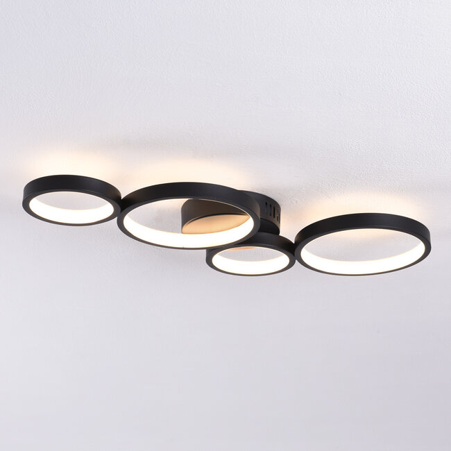 Modern ceiling light incl. 3-step dimming - Lynn (integrated LEDs)