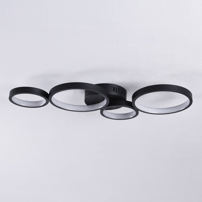 Modern ceiling lamp Lynn with integrated LED, 3-step dimmable