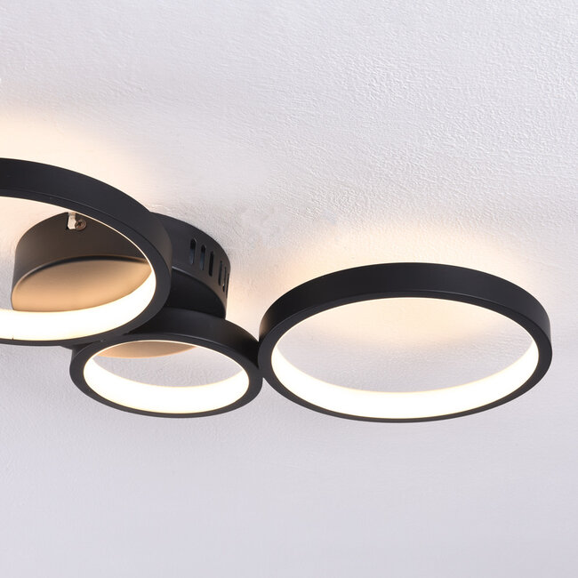 Modern ceiling light incl. 3-step dimming - Lynn (integrated LEDs)