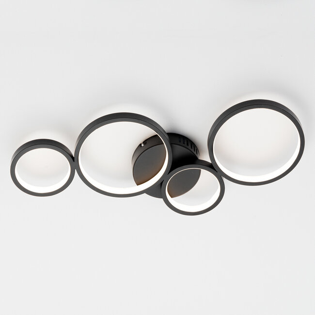 Modern ceiling lamp Lynn with integrated LED, 3-step dimmable