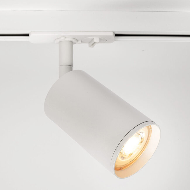 Track light for 1-phase track lighting system Jill - white