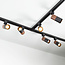 Modern single-phase track system of 3 meters with Linn spots - voltage rail