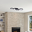 Modern ceiling lamp Lynn with integrated LED, 3-step dimmable