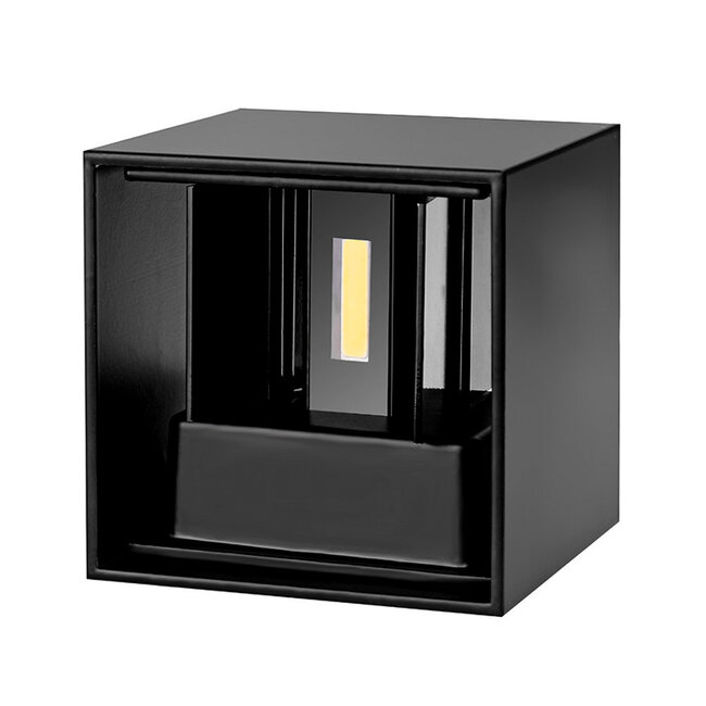 Oliver outdoor wall light - Anthracite with copper