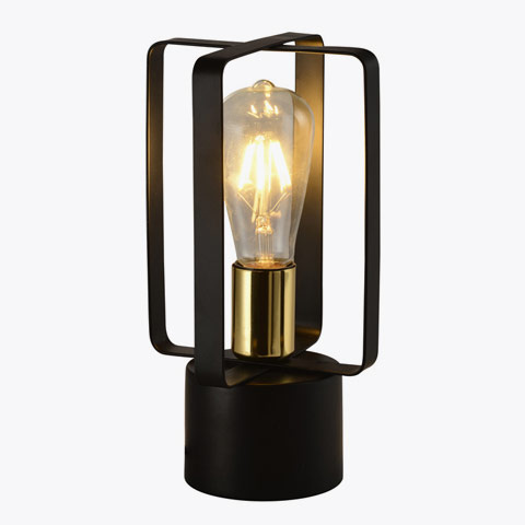 Black table lamps