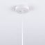 Round wooden pendant light Ikoma - open shade with curved slats