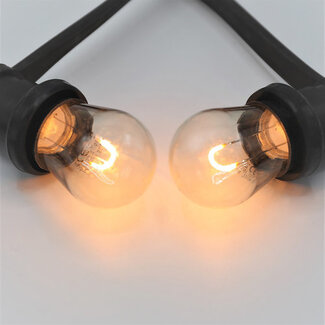 Set of festoon lights with U-shaped LED filament bulbs - 0.6W